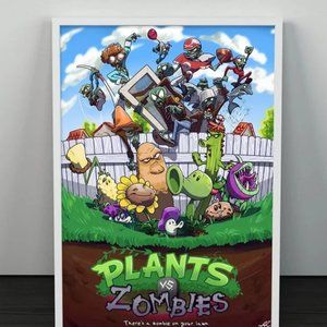 Plants Vs. Zombies Poster 12x18